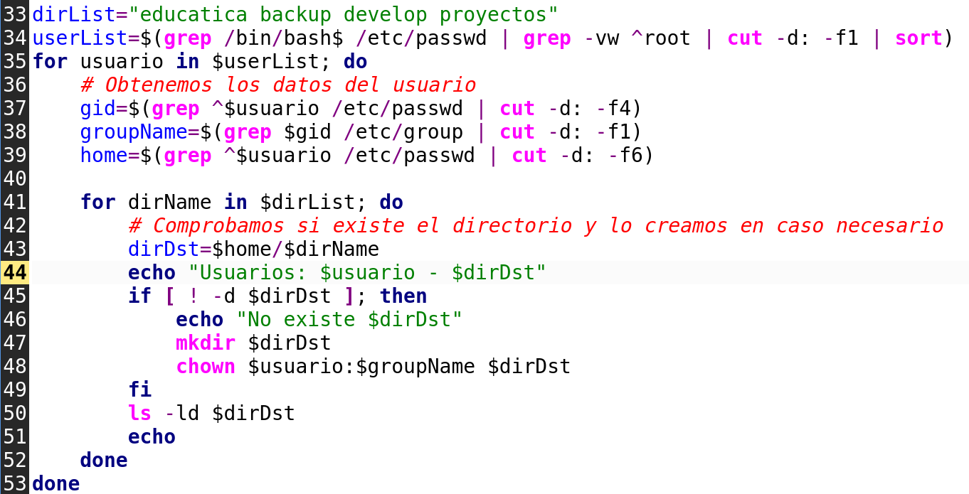 Ejemplos de scripts (if, for, while, case…) – Página 2 – educatica!