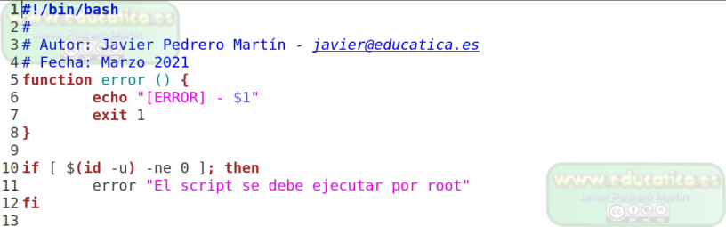 Análisis de Bash Shell Scripts – Ejercicio 02 – educatica!