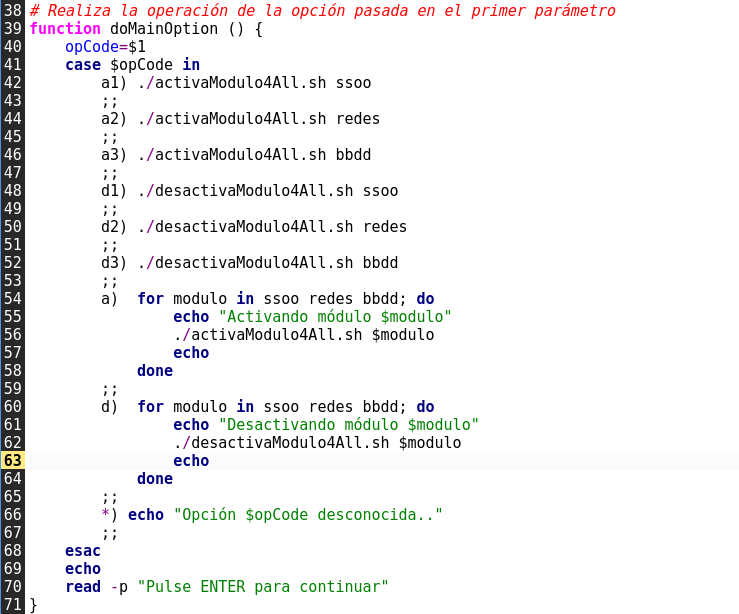 Bash Shell Script – Ejercicios – Página 11 – educatica!