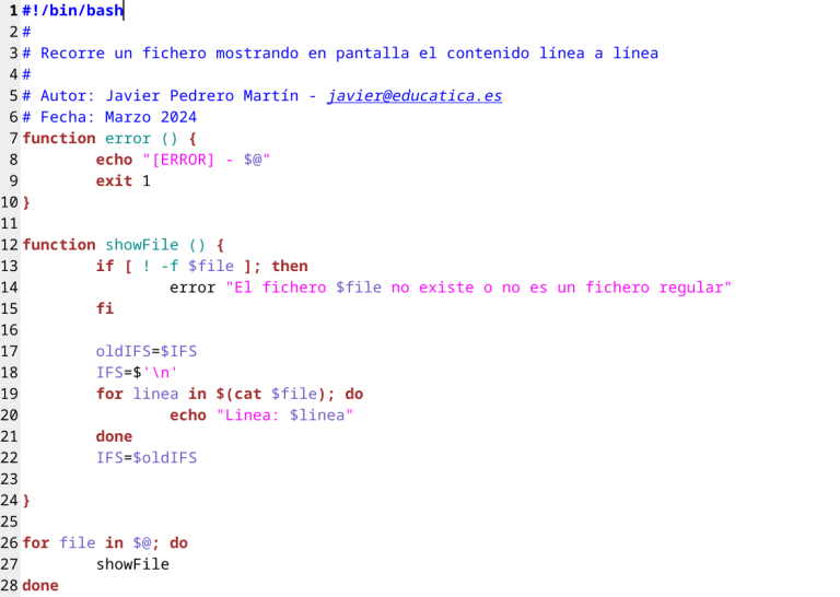 Ejercicios de Bash Shell Script – educatica!