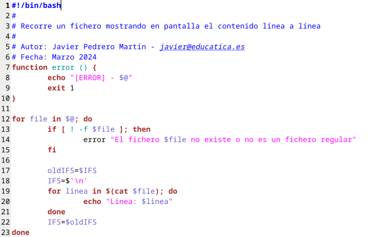 Ejercicios de Bash Shell Script – educatica!