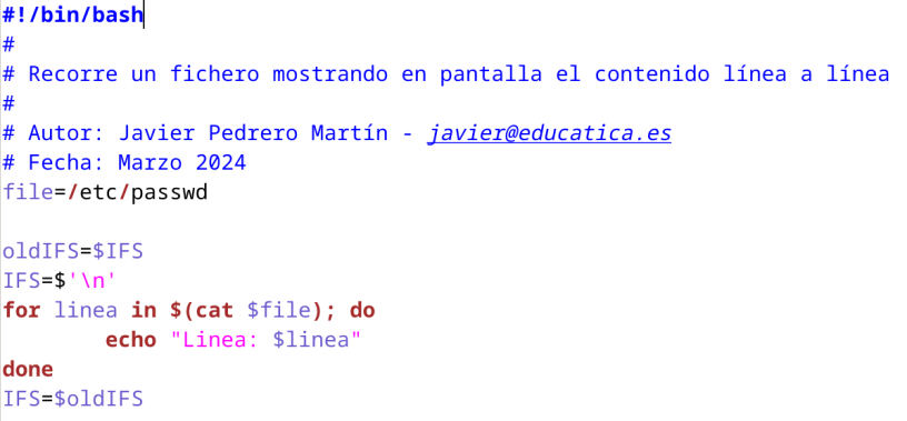 Ejercicios de Bash Shell Script – educatica!