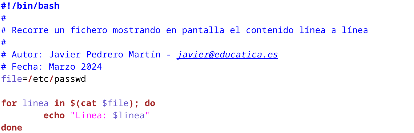 Ejercicios de Bash Shell Script – educatica!